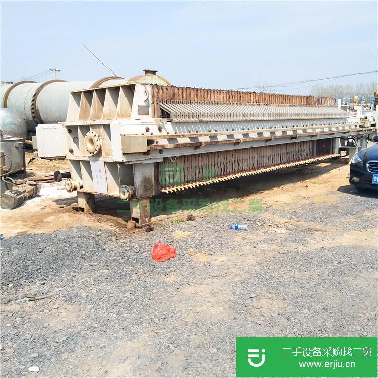 山東出售二手200平方HT--200隔膜自動拉板壓濾機