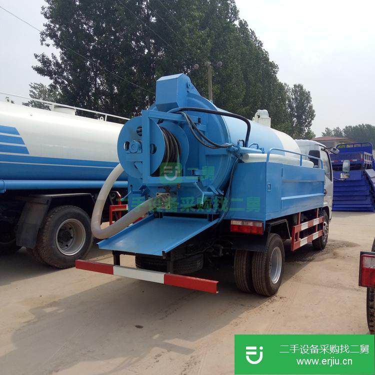 山東出售二手小型清洗吸糞車(chē)