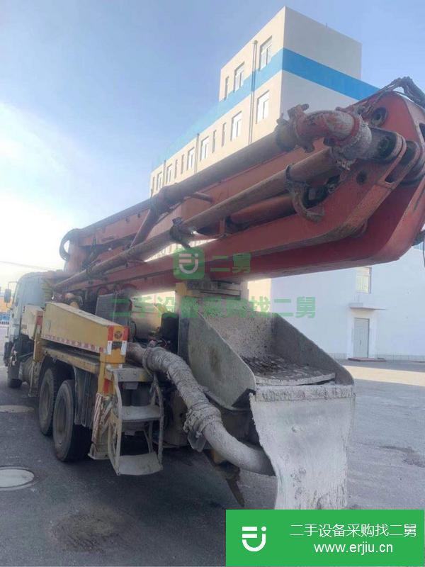山西出售二手三一37米泵車