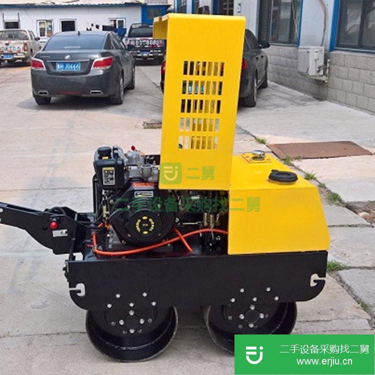 山東出售二手山菱重工溝槽壓路機
