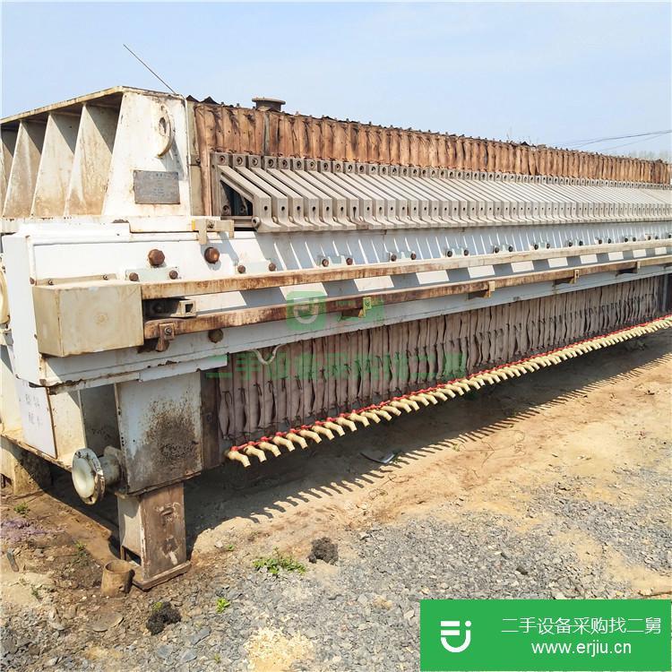 山東出售二手200平方HT--200隔膜自動拉板壓濾機