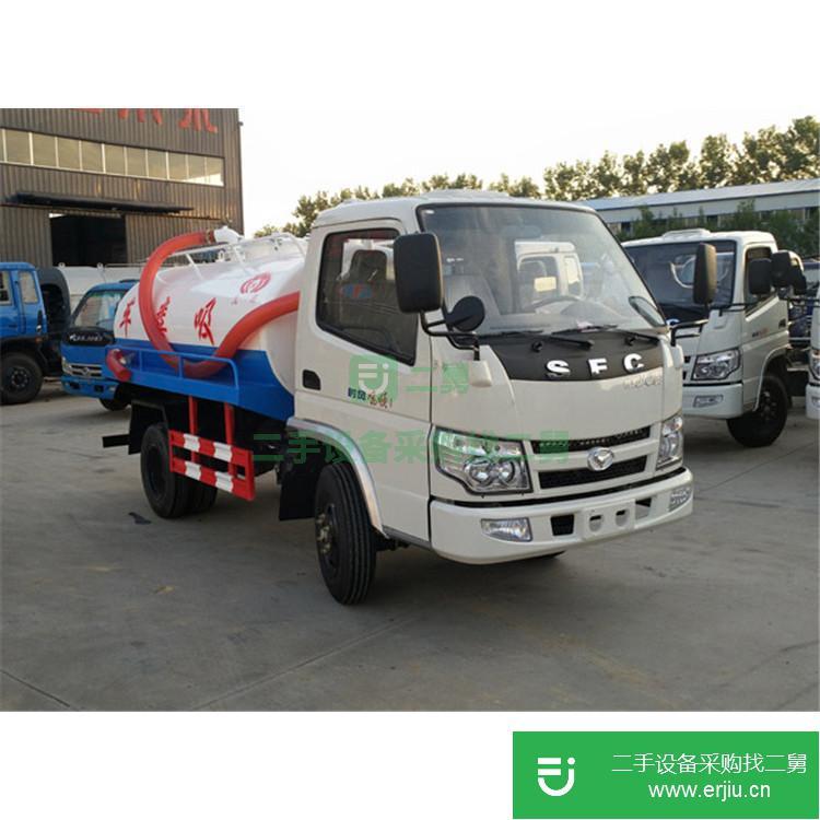 山東出售二手小型清洗吸糞車(chē)