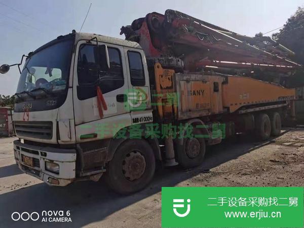 湖南出售二手12年三一52米泵車