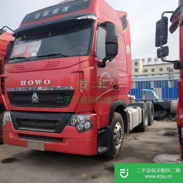 山東出售二手歐曼牽引車510馬力國五包過戶支持分期