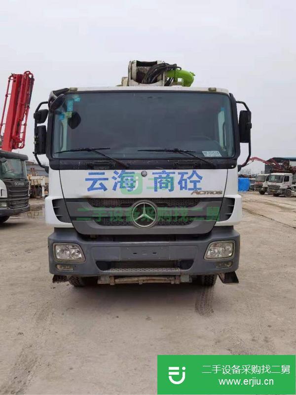 湖南出售二手中聯(lián)奔馳47米大排量雙主油泵車(chē)