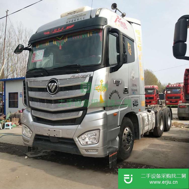 山東出售二手歐曼牽引車510馬力國五包過戶支持分期