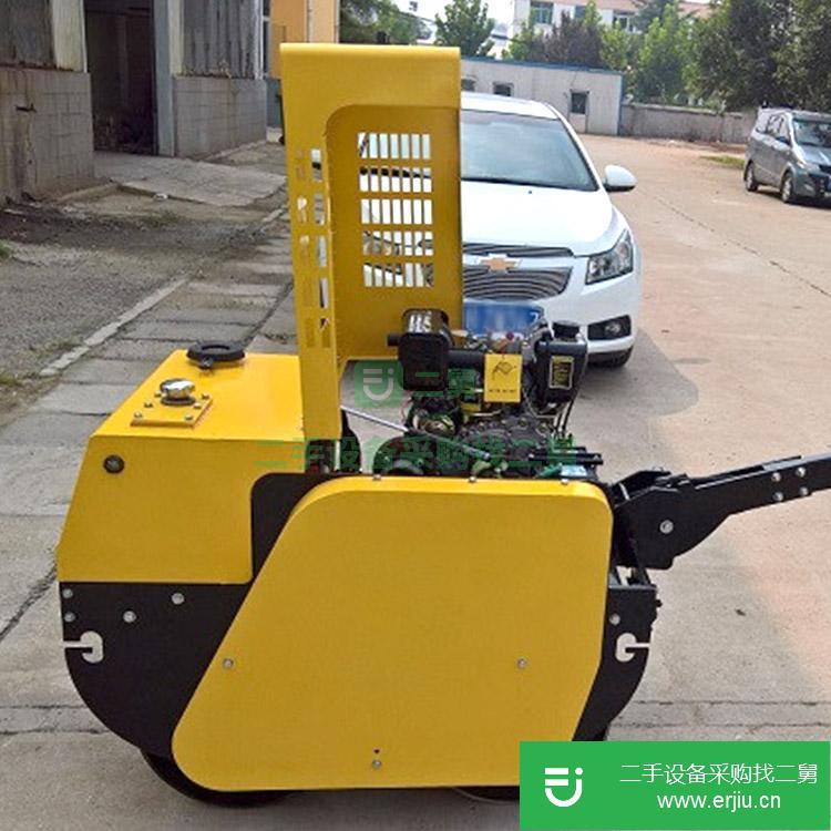 山東出售二手山菱重工溝槽壓路機