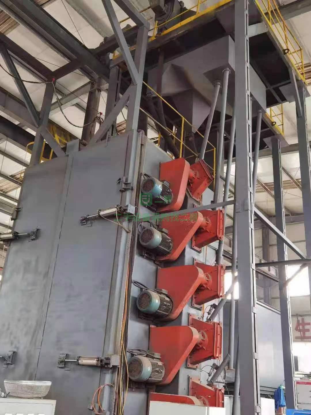 出售一臺大型吊鉤2.5x2.5×5除塵器，六個11千瓦電機