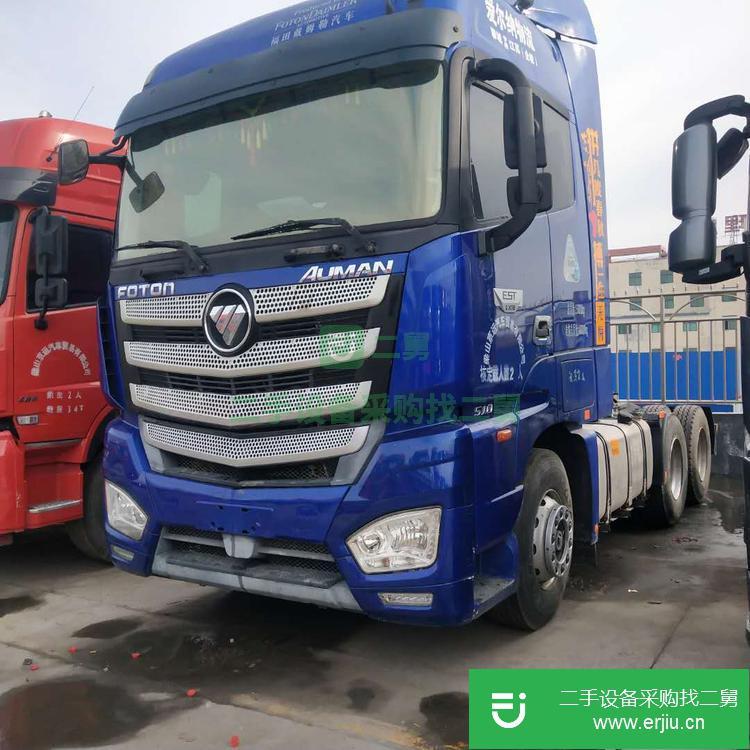 山東出售二手歐曼牽引車510馬力國五包過戶支持分期