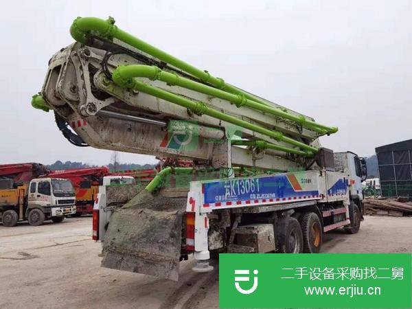 湖南出售二手中聯(lián)奔馳47米大排量雙主油泵車(chē)