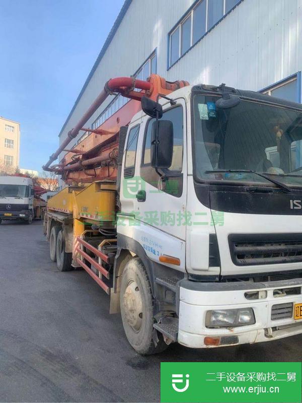 山西出售二手三一37米泵車