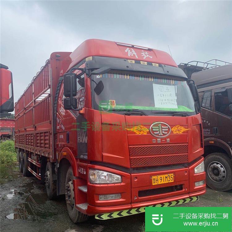 山東出售二手德龍高欄貨車