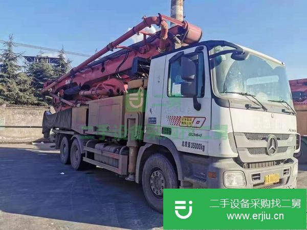 江蘇出售二手三一重工泵車,奔馳底盤,使用3萬方