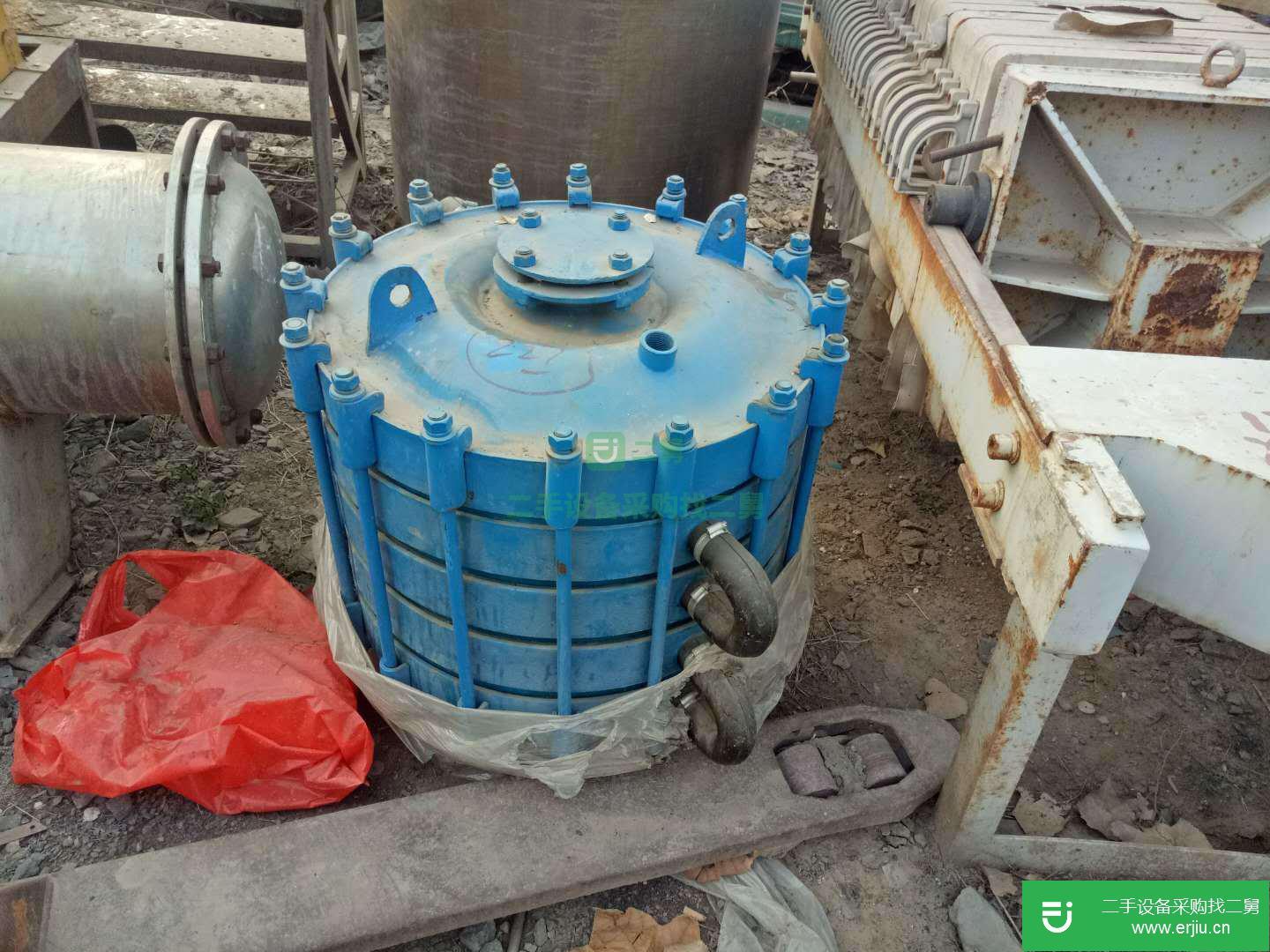 山東出售二手片式冷凝器