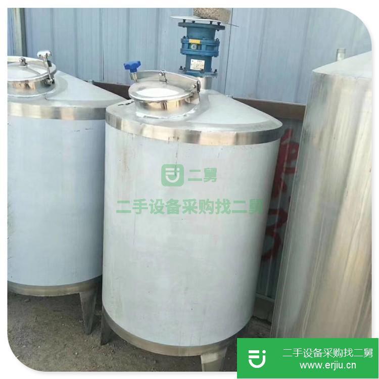 山東出售二手不銹鋼乳化攪拌罐