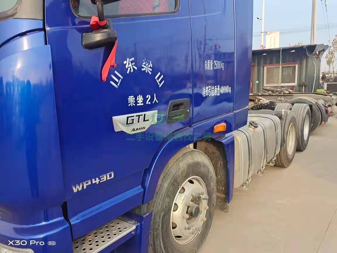 出售一臺19年1月出廠歐曼GTL牽引車，濰柴430馬力發動機