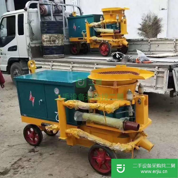 山東出售二手混凝土PZ-5噴射機