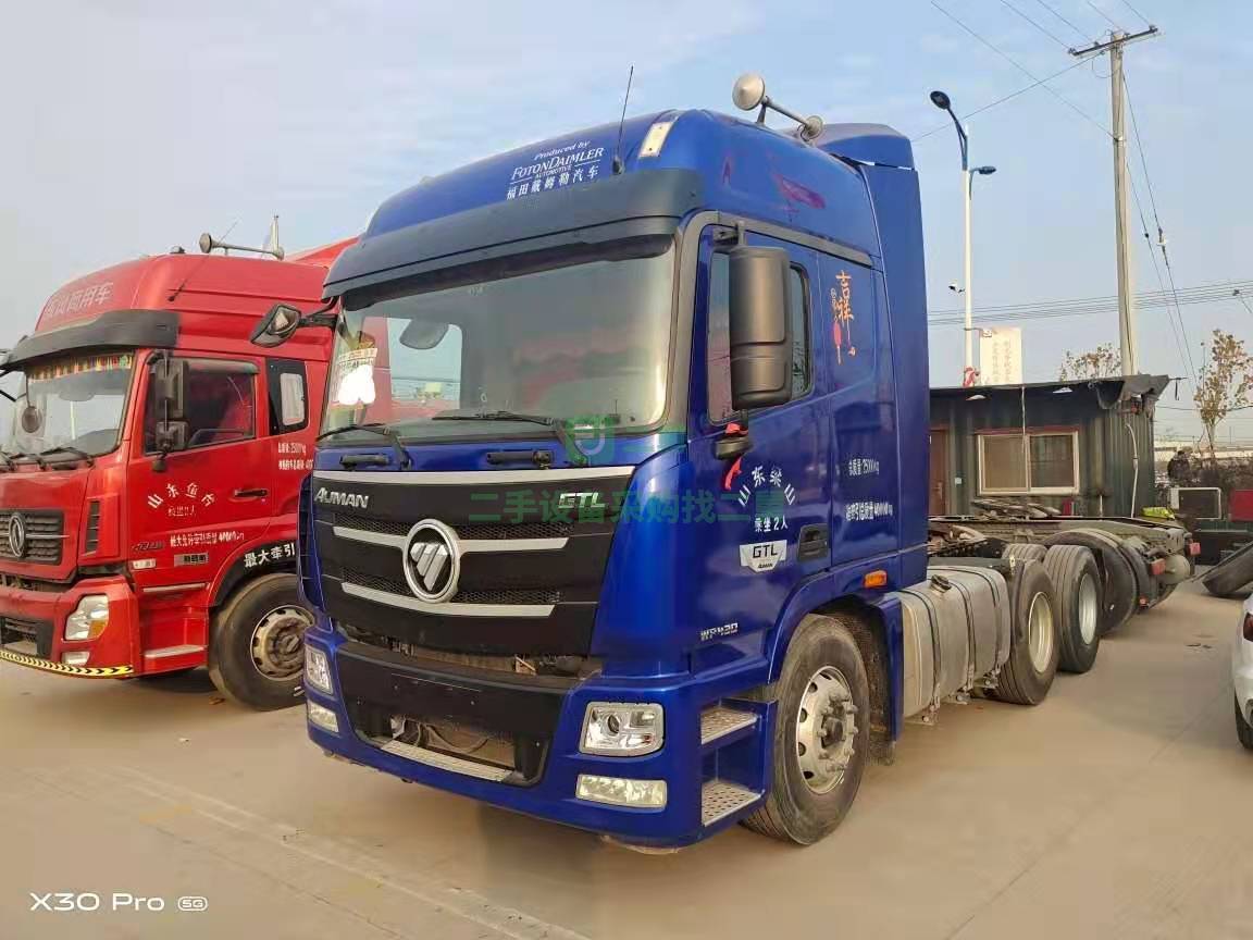 出售一臺19年1月出廠歐曼GTL牽引車，濰柴430馬力發動機