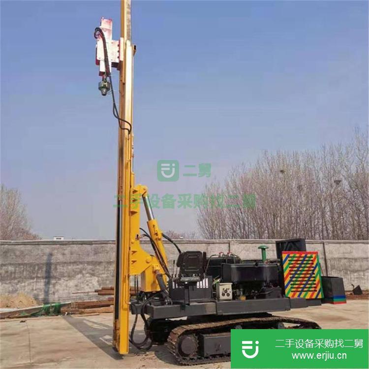 山東出售二手小型光伏打樁機(jī)