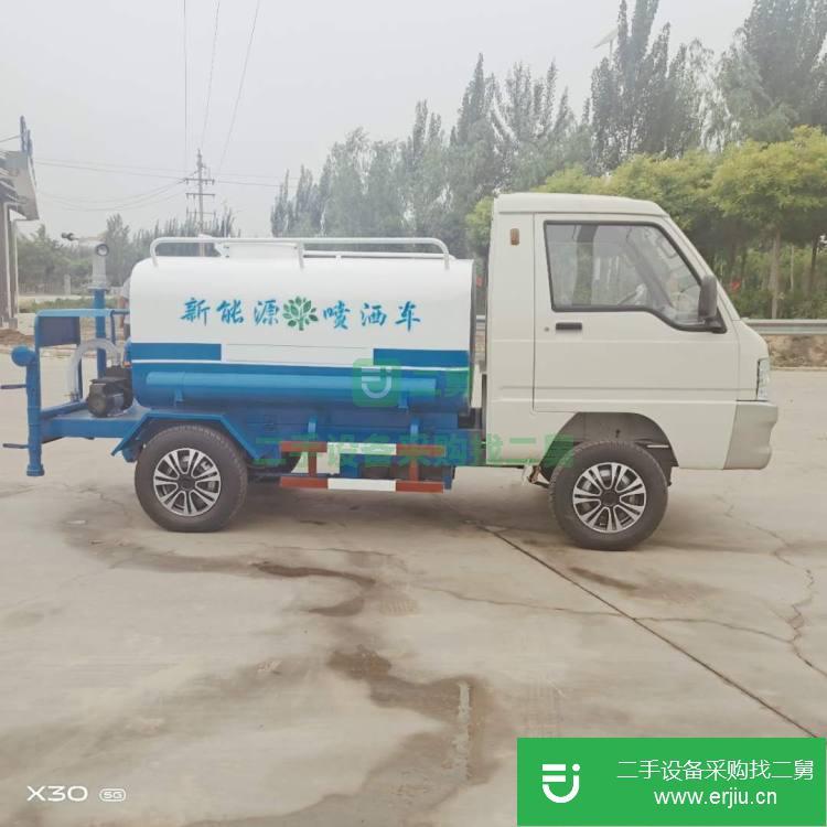 山東出售二手三輪灑水車