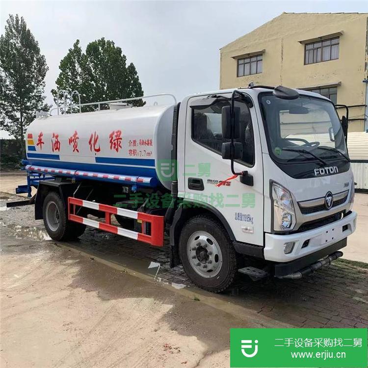 山東出售二手園林綠化5噸灑水車