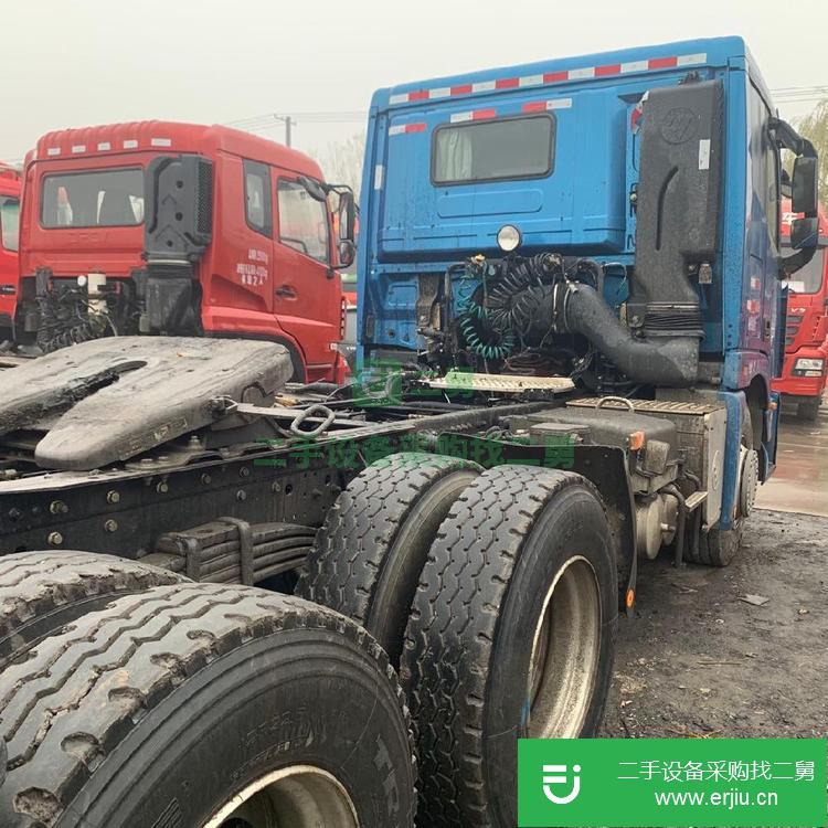 山東出售二手歐曼牽引車460馬力國五