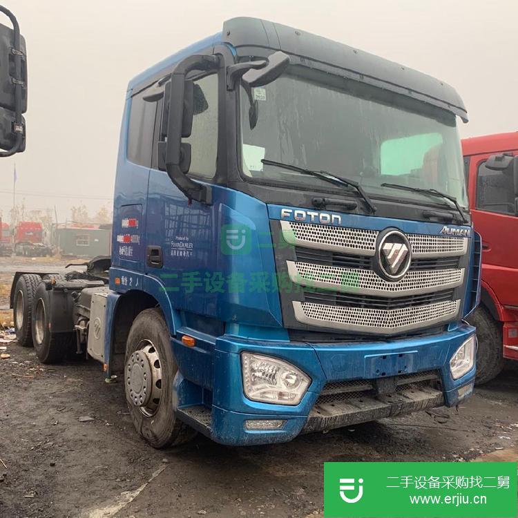 山東出售二手歐曼牽引車460馬力國五