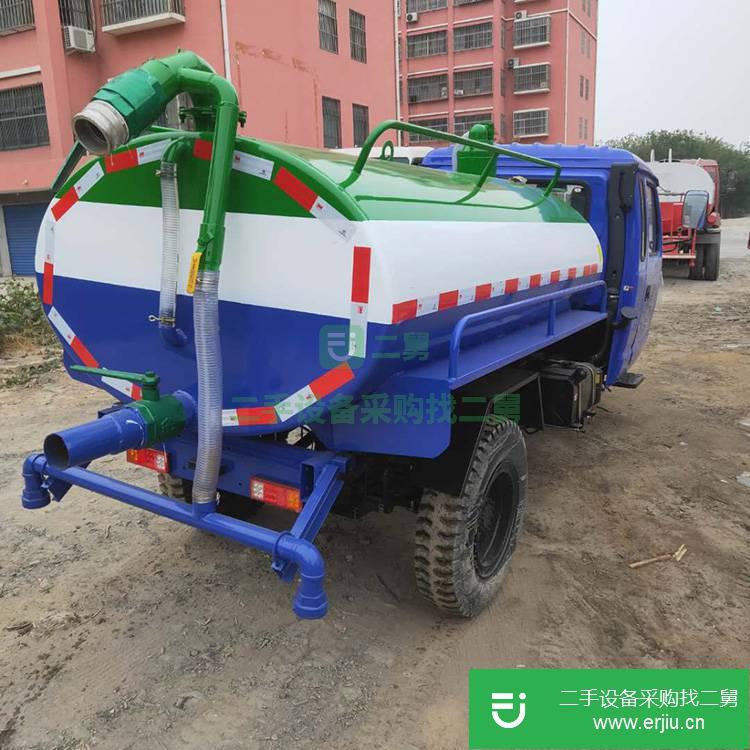 山東出售二手三輪吸糞車