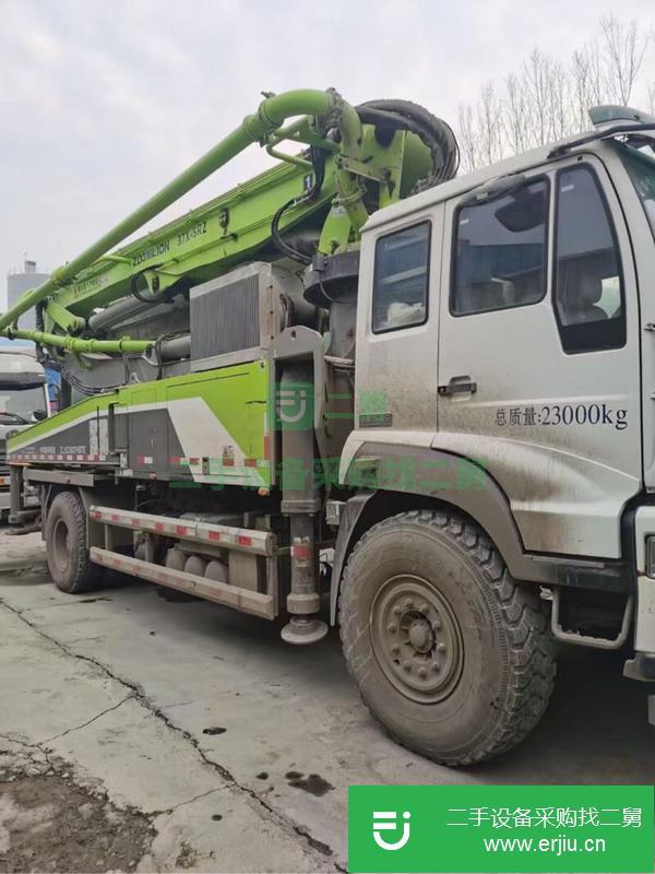 湖南出售二手18年中聯國五排放泵車