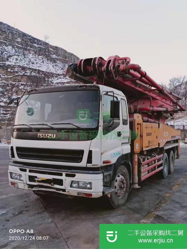 湖南出售二手11年出廠三一46米泵車