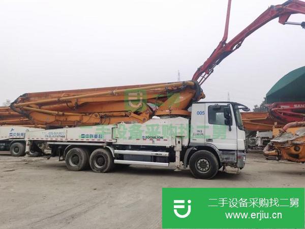 湖南出售二手國四中聯(lián)奔馳52米泵車
