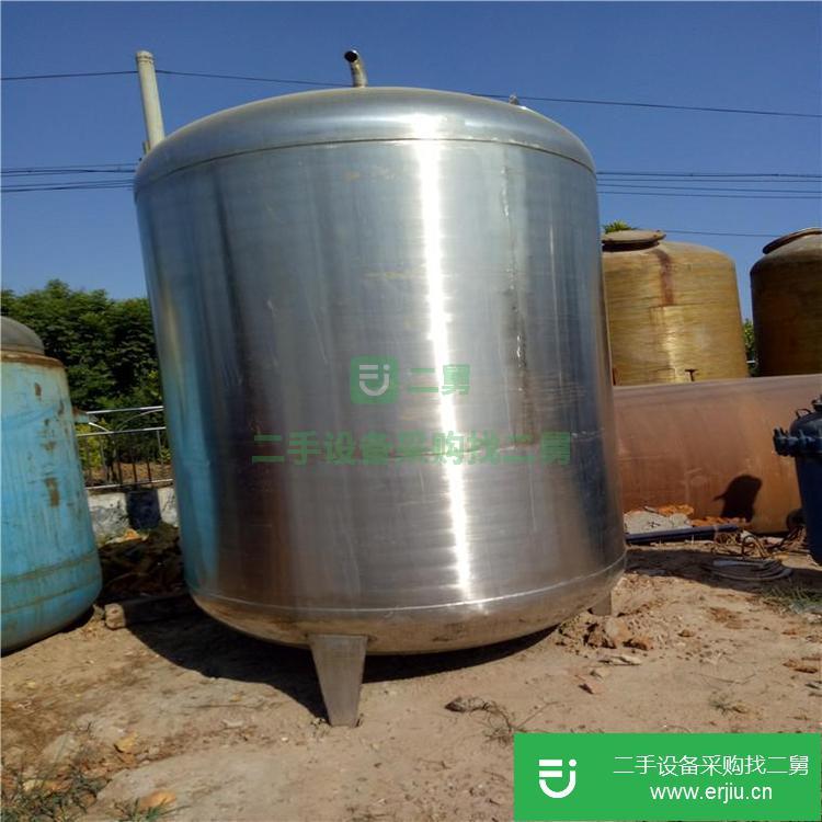 山東出售二手不銹鋼儲罐