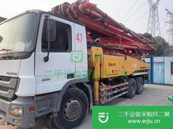 湖南出售二手11年出廠三一46米泵車