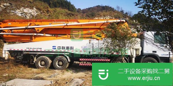 湖南出售二手11年出廠三一52米泵車