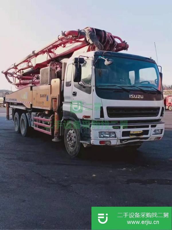湖南出售二手11年出廠三一46米泵車