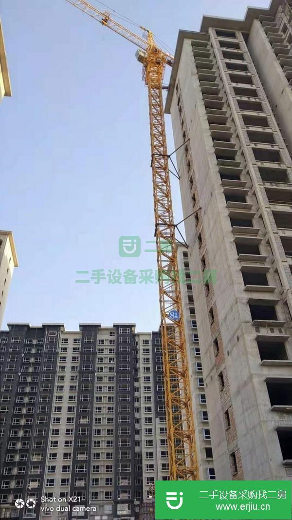 陜西出售二手惠爾得6010塔吊