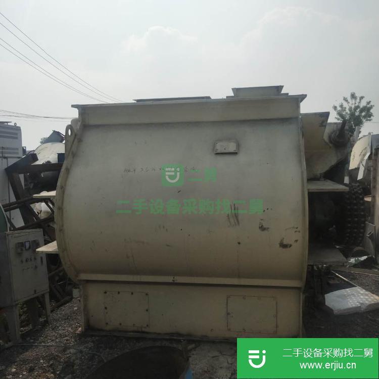 山東出售二手牧羊雙軸飼料混合機