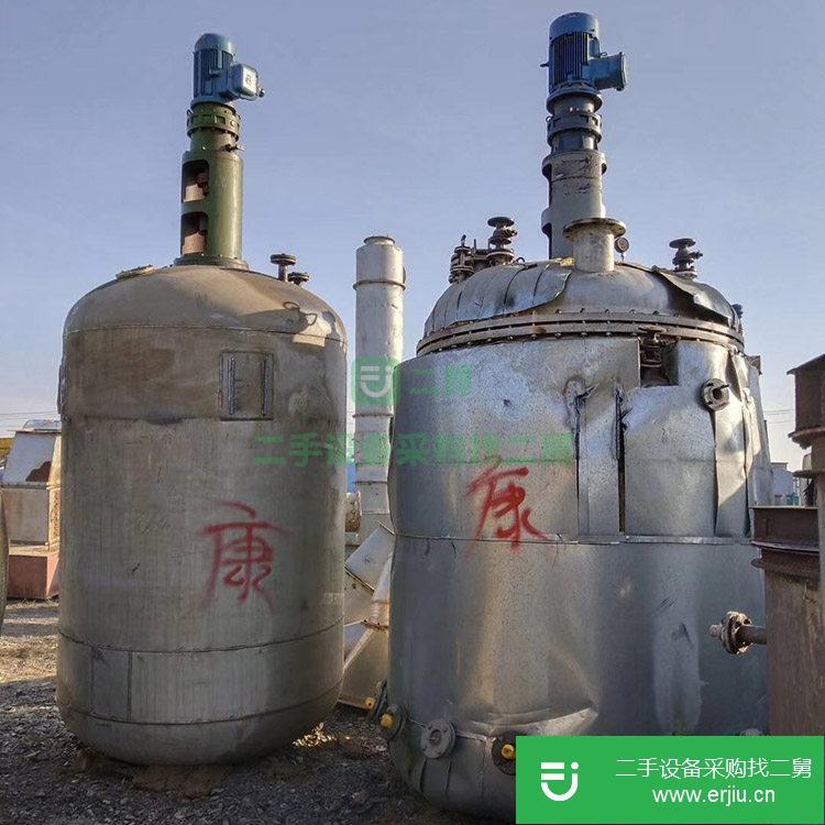 山東出售二手10噸反應(yīng)釜