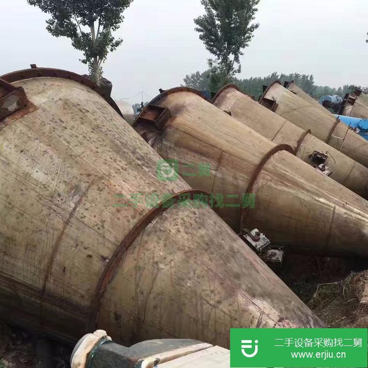 山東出售二手雙螺旋錐形混合機