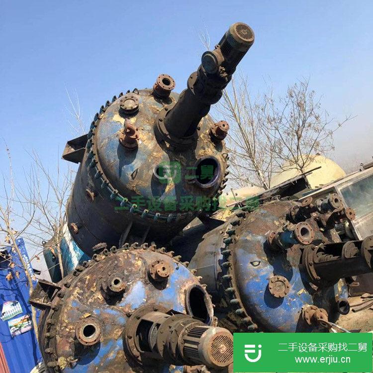 山東出售二手10噸反應(yīng)釜