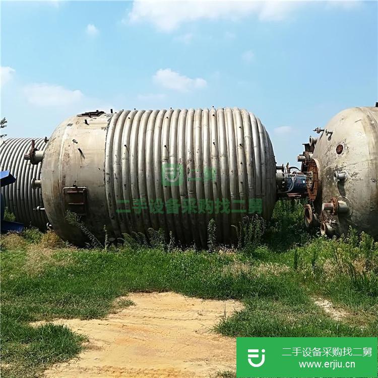 山東出售二手3噸搪瓷反應釜