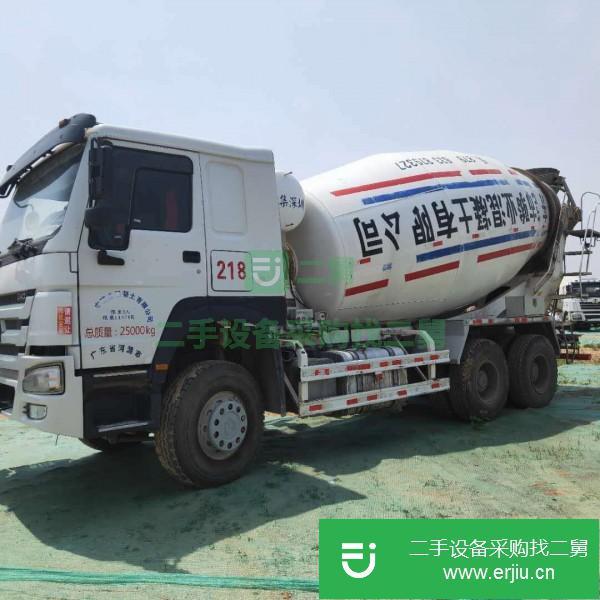 山東出售二手豪沃22方攪拌車