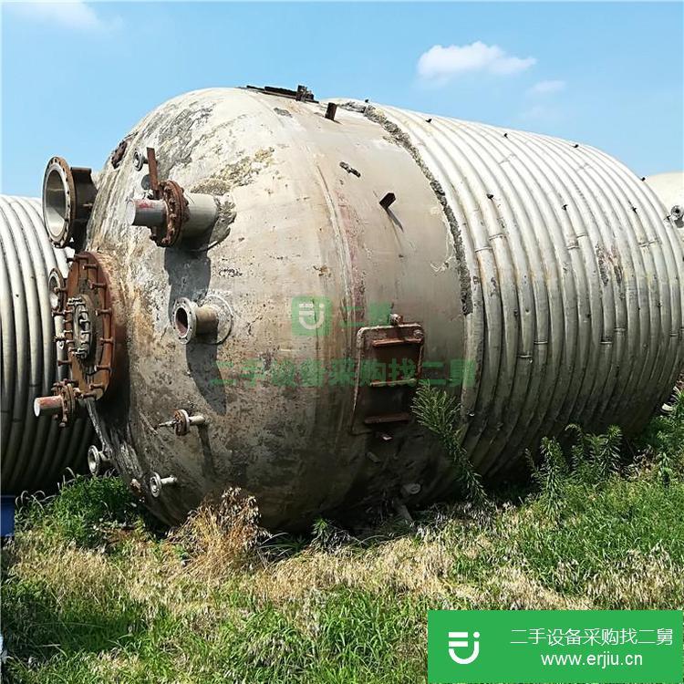 山東出售二手3噸搪瓷反應釜