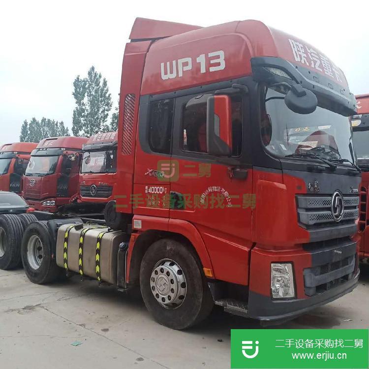 山東出售二手德龍牽引車500馬力國五排放