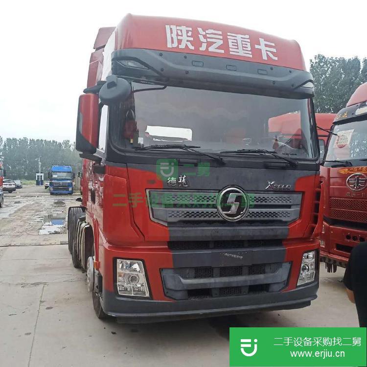 山東出售二手德龍牽引車500馬力國五排放