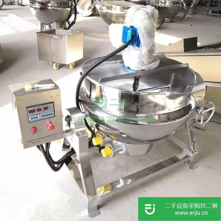 山東出售二手1000L電加熱夾層鍋