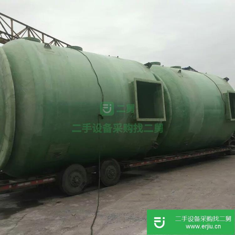 河北出售二手立式鹽酸玻璃鋼儲罐