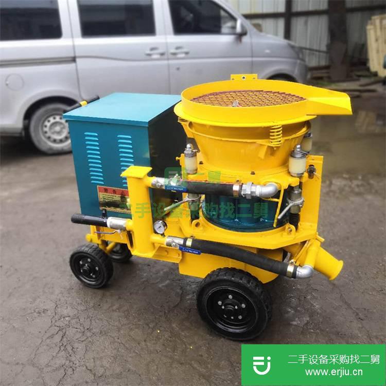 山東出售二手6立方混凝土噴漿機
