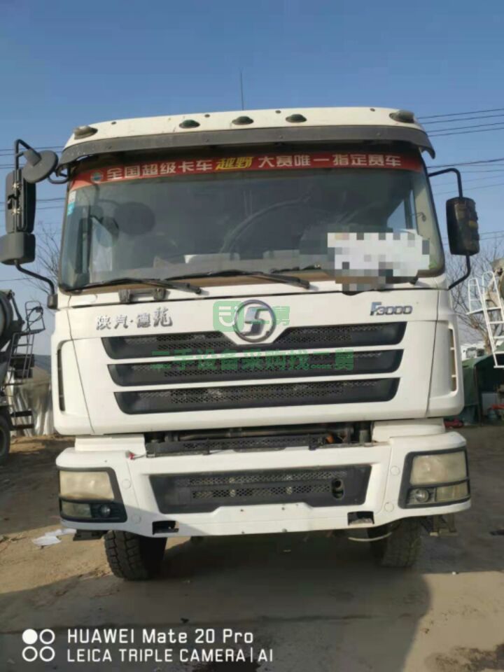 出售14年德龍國四攪拌車，濰柴發動機336力，進口減速機