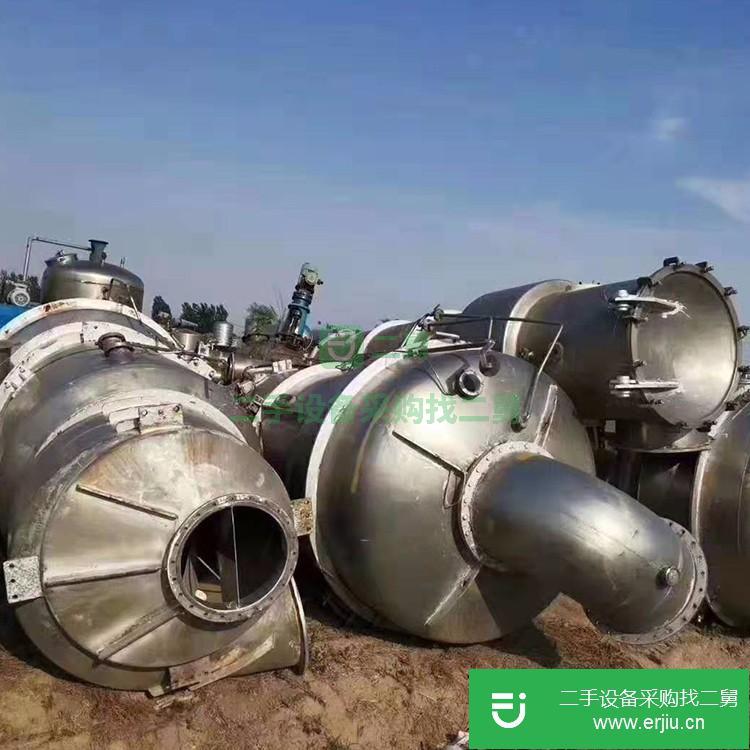 山東出售二手多效蒸發器